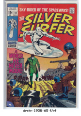 The Silver Surfer #10 © November 1969, Marvel Comics
